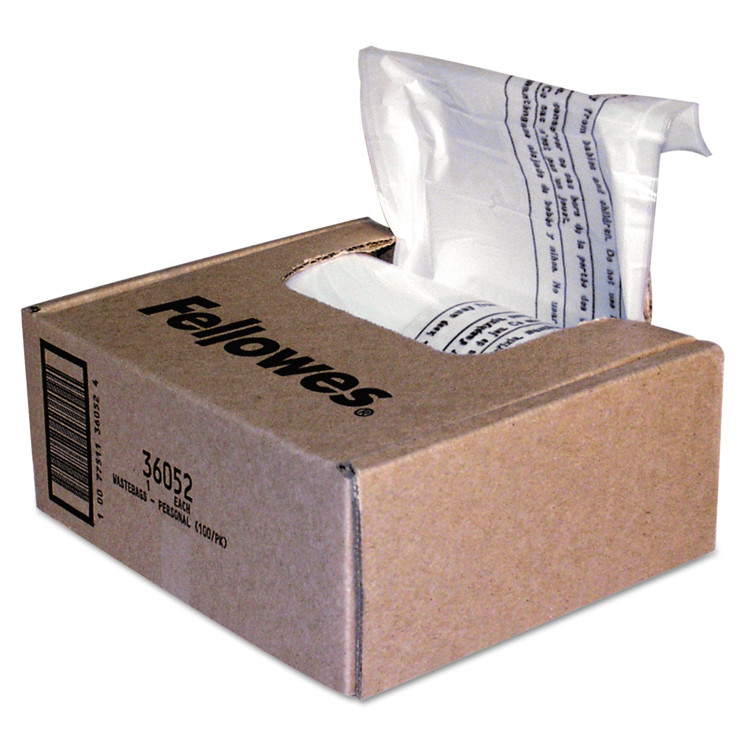 7 gal - 26" Height x 24" Width x 9" Depth - Plastic - Clear - 100 / Carton