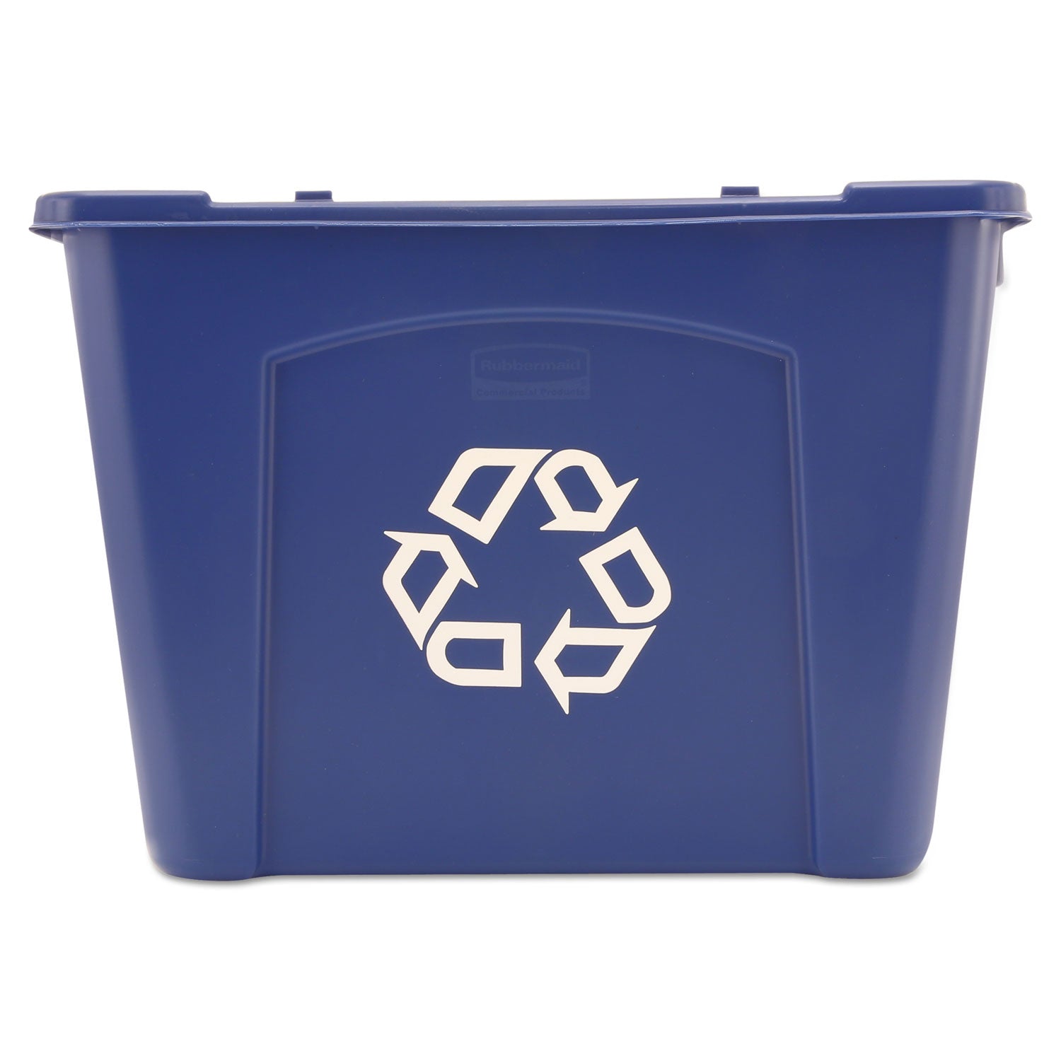 14 gal Capacity - Rectangular - 14.8" Height x 16" Width x 21" Depth - Polyethylene - Blue - 1 Each