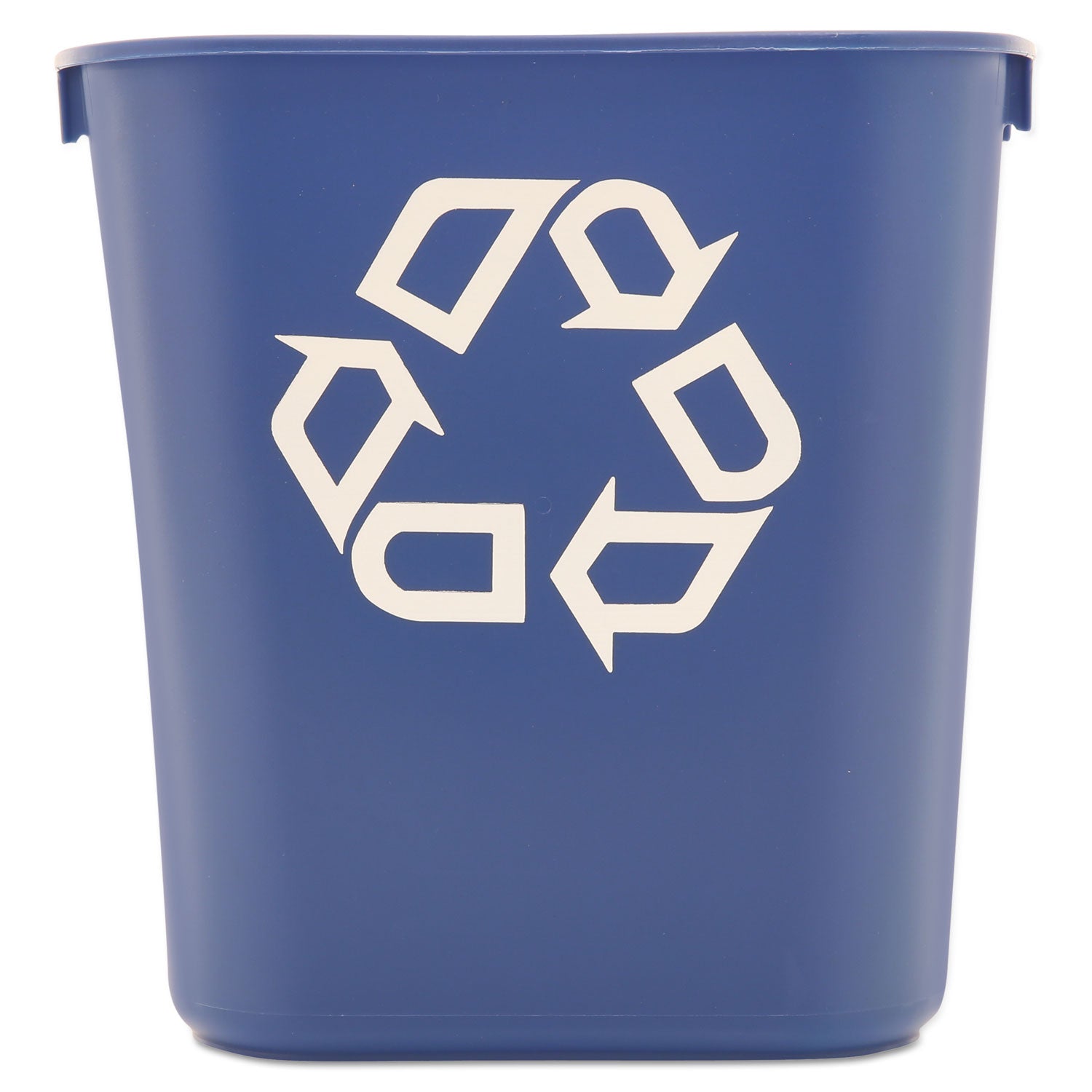 3.25 gal Capacity - Rectangular - Compact, Durable - 12.1" Height x 8.2" Width x 11.4" Depth - Resin - Blue - 1 Each