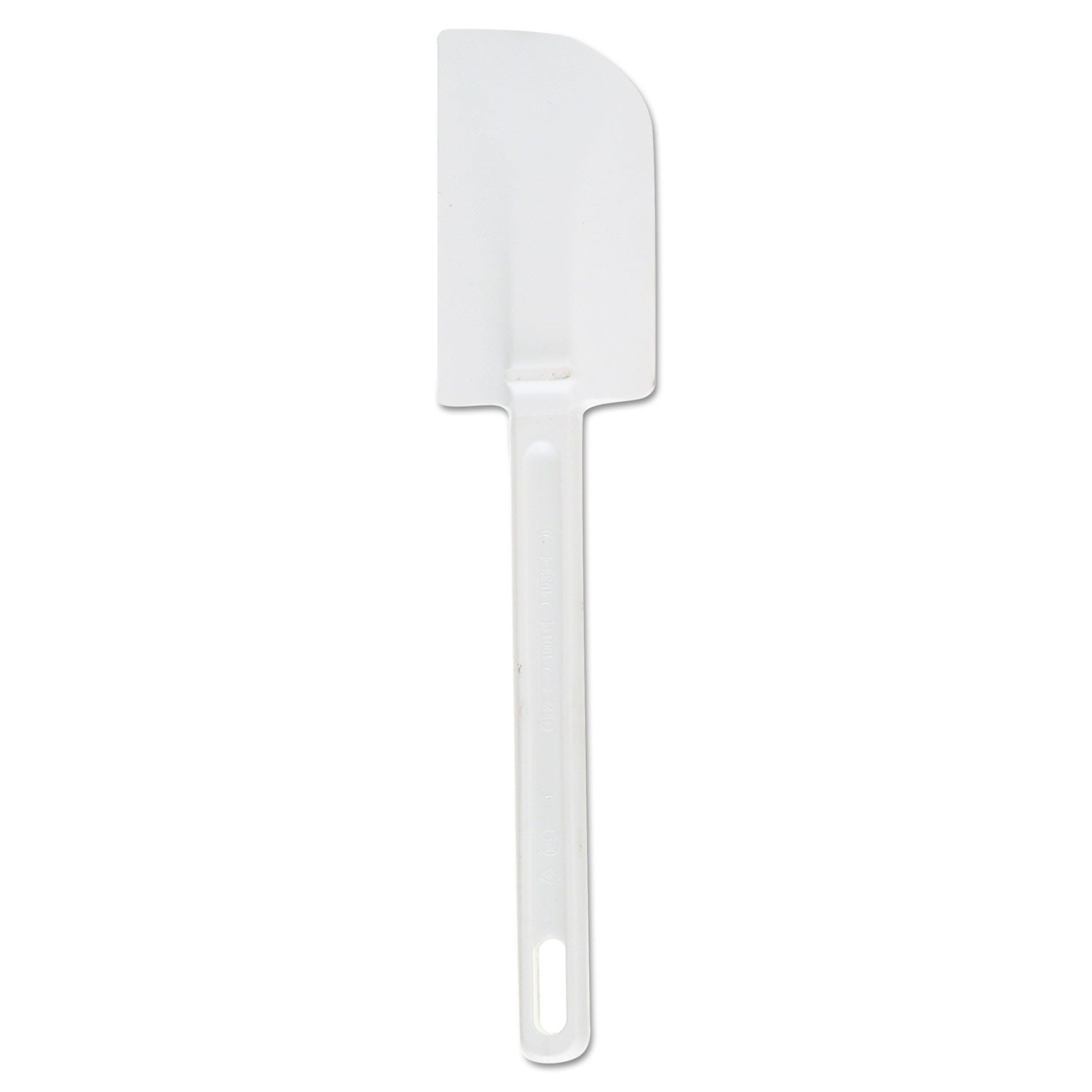 Cook's Scraper, Plastic, 9.5", White