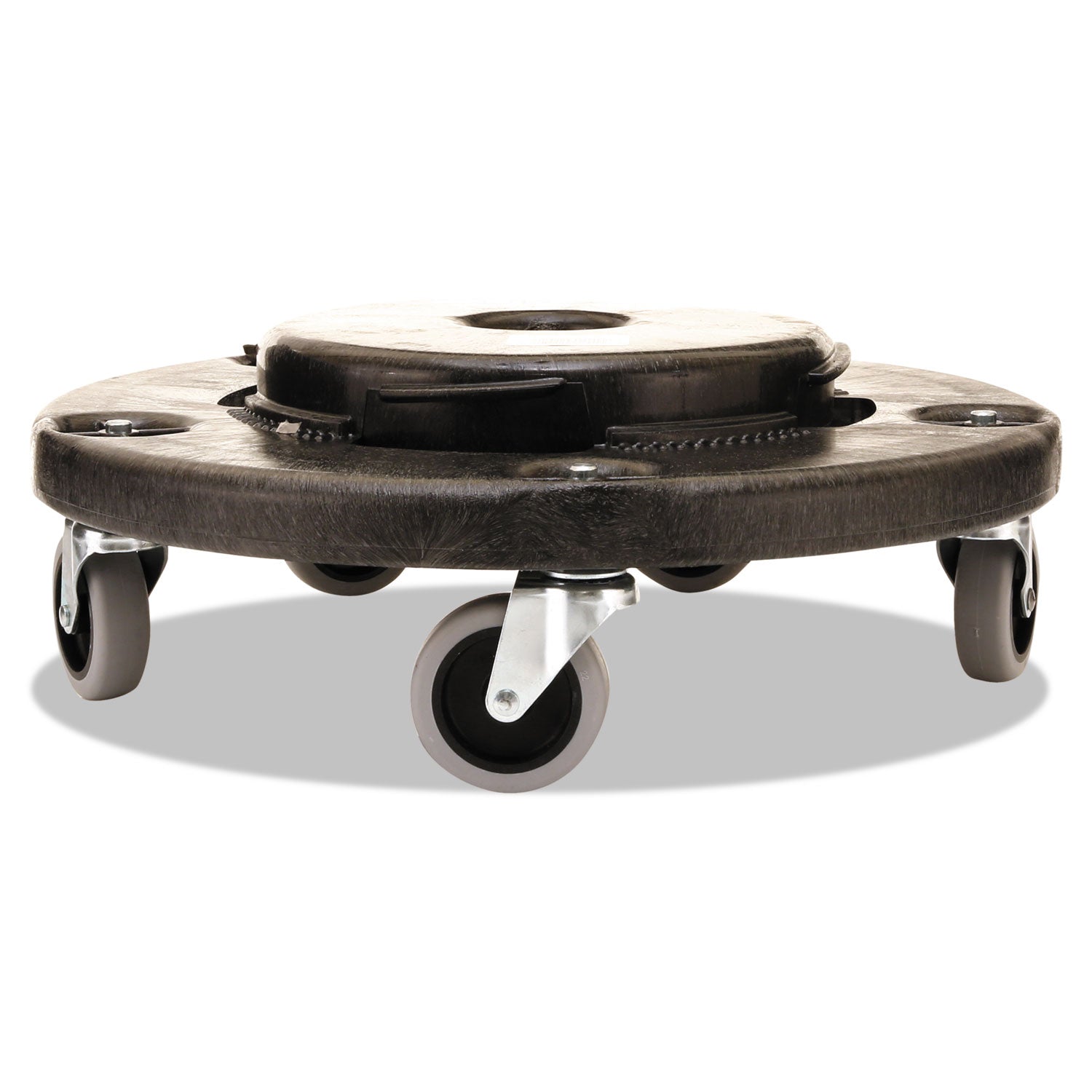 350 lb Load Capacity - 5 Casters - Structural Foam - 18.30" Width x 6.62" Height - Black - 1 Each