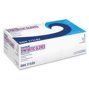 Powder-Free Synthetic Vinyl Gloves, Large, Beige, 4 Mil, 100/box