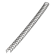 Fellowes Wire Binding Combs - 0.4" Height x 11" Width x 0.4" Depth - 0.31" Maximum Capacity - 80 x Sheet Capacity - Round - Black - 1 Pack