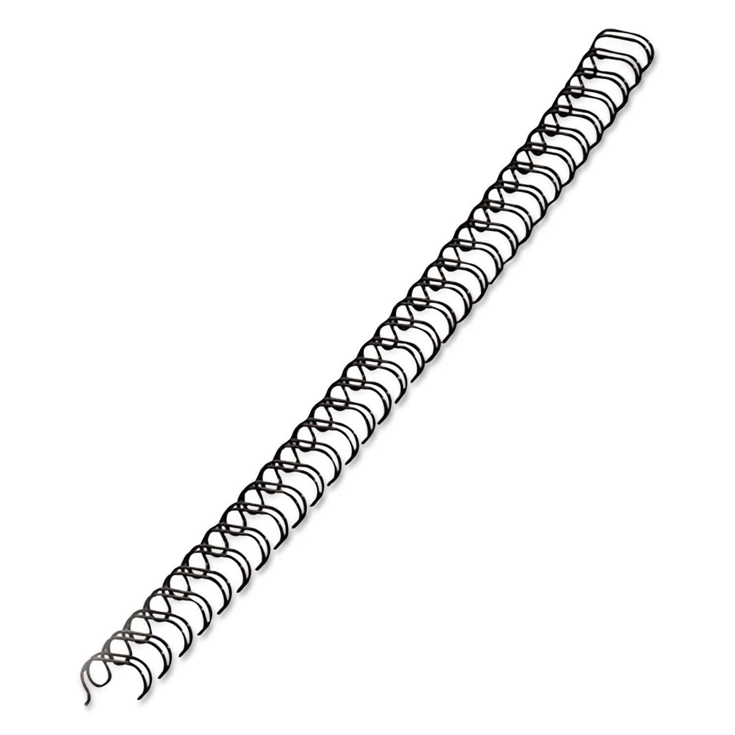 Fellowes Wire Binding Combs - 0.3" Height x 11" Width x 0.3" Depth - 0.25" Maximum Capacity - 35 x Sheet Capacity - Black - 1 Pack