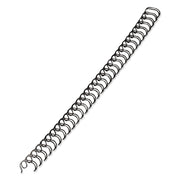 Fellowes Wire Binding Combs - 0.3" Height x 11" Width x 0.3" Depth - 0.25" Maximum Capacity - 35 x Sheet Capacity - Black - 1 Pack