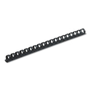 0.4" Height - 0.37" Maximum Capacity - 55 x Sheet Capacity - For Letter 8 1/2" x 11" Sheet - Navy - Plastic, Polyvinyl Chloride (PVC) - 100 / Pack