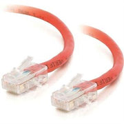 C2G 24510 Cat5e Crossover Cable - Non-Booted Unshielded Network Patch Cable, Red (7 Feet, 2.13 Meters)
