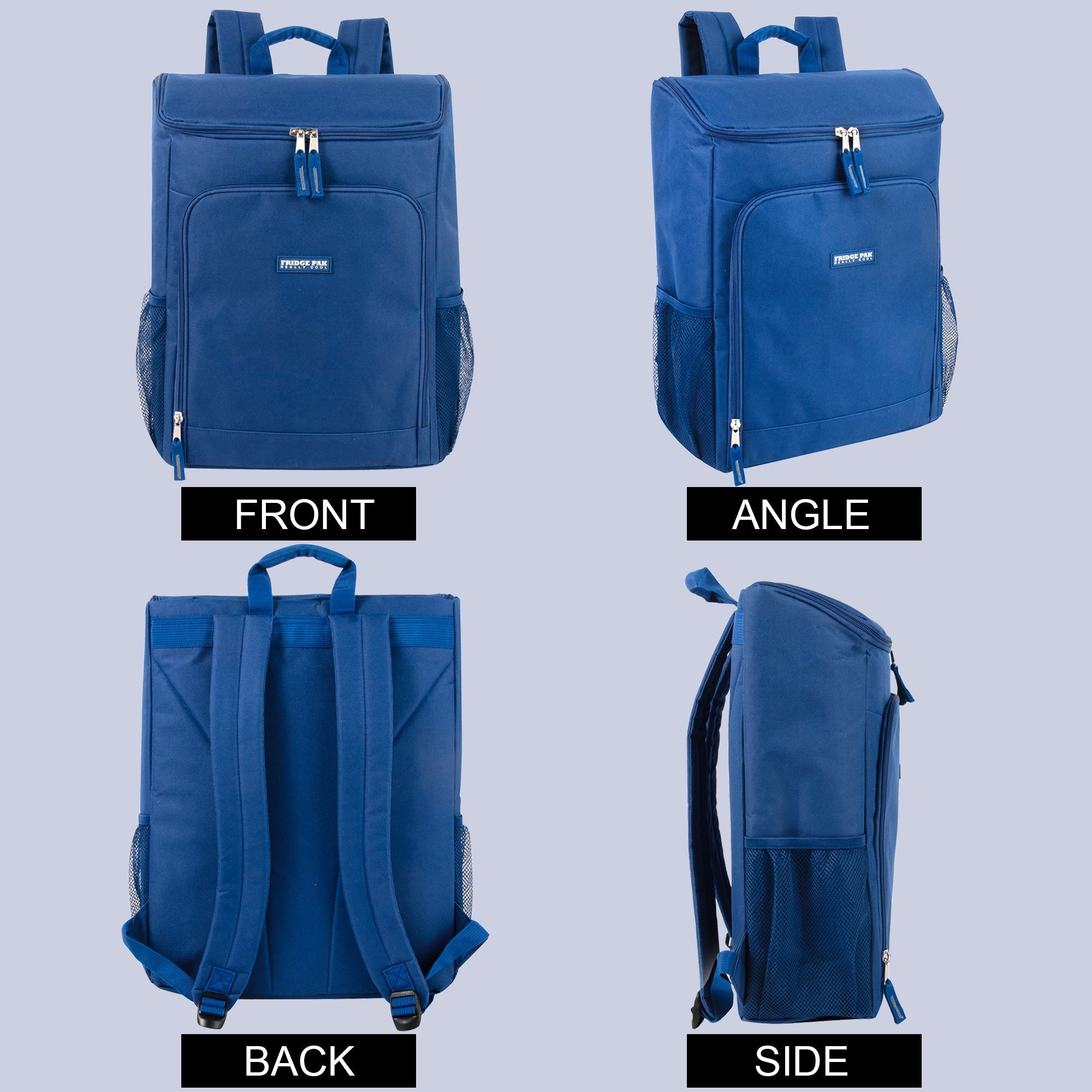 Fridge Pak 17 Inch Cooler Backpack - 2 Assorted Colors - 24 in the Pack