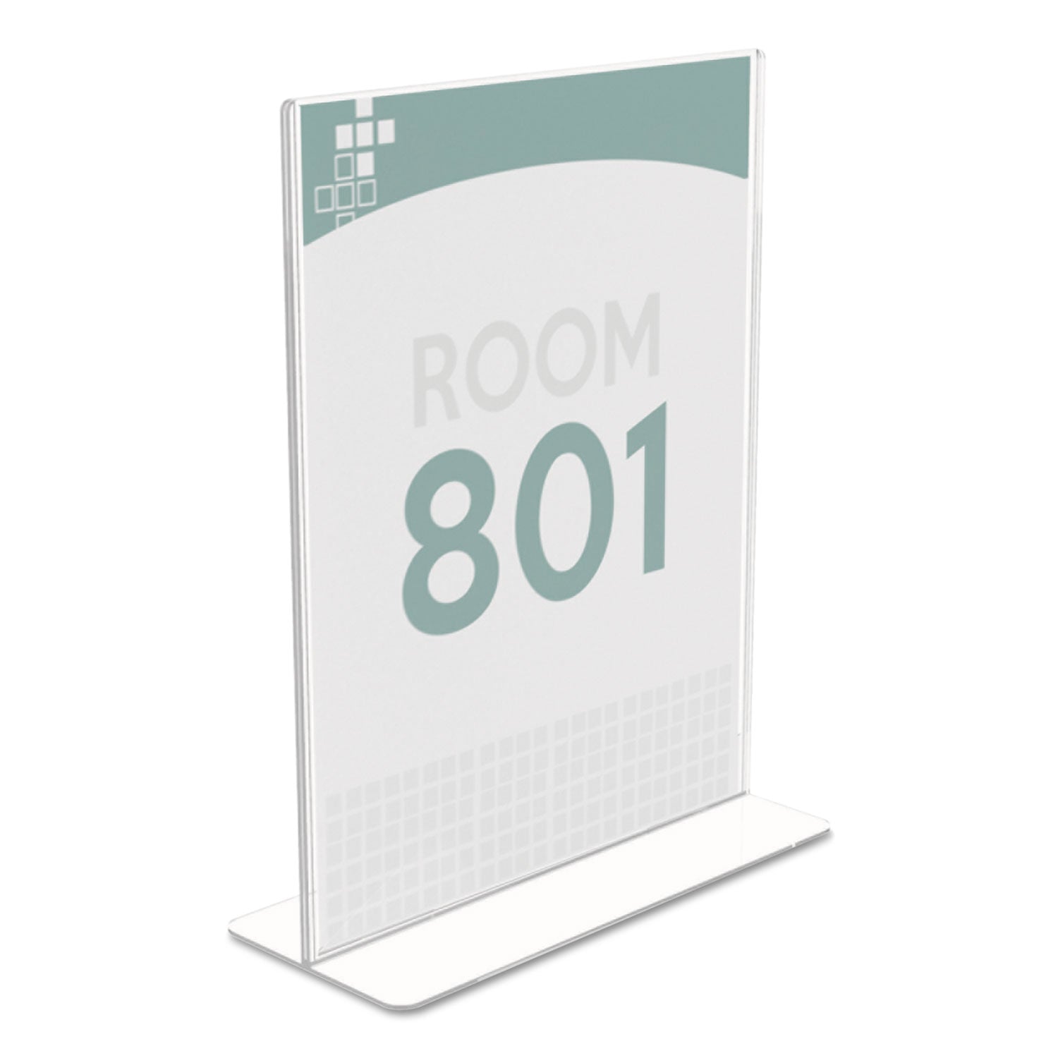 Support 8.50" x 11" Media - Plastic - Clear - 1 Each
