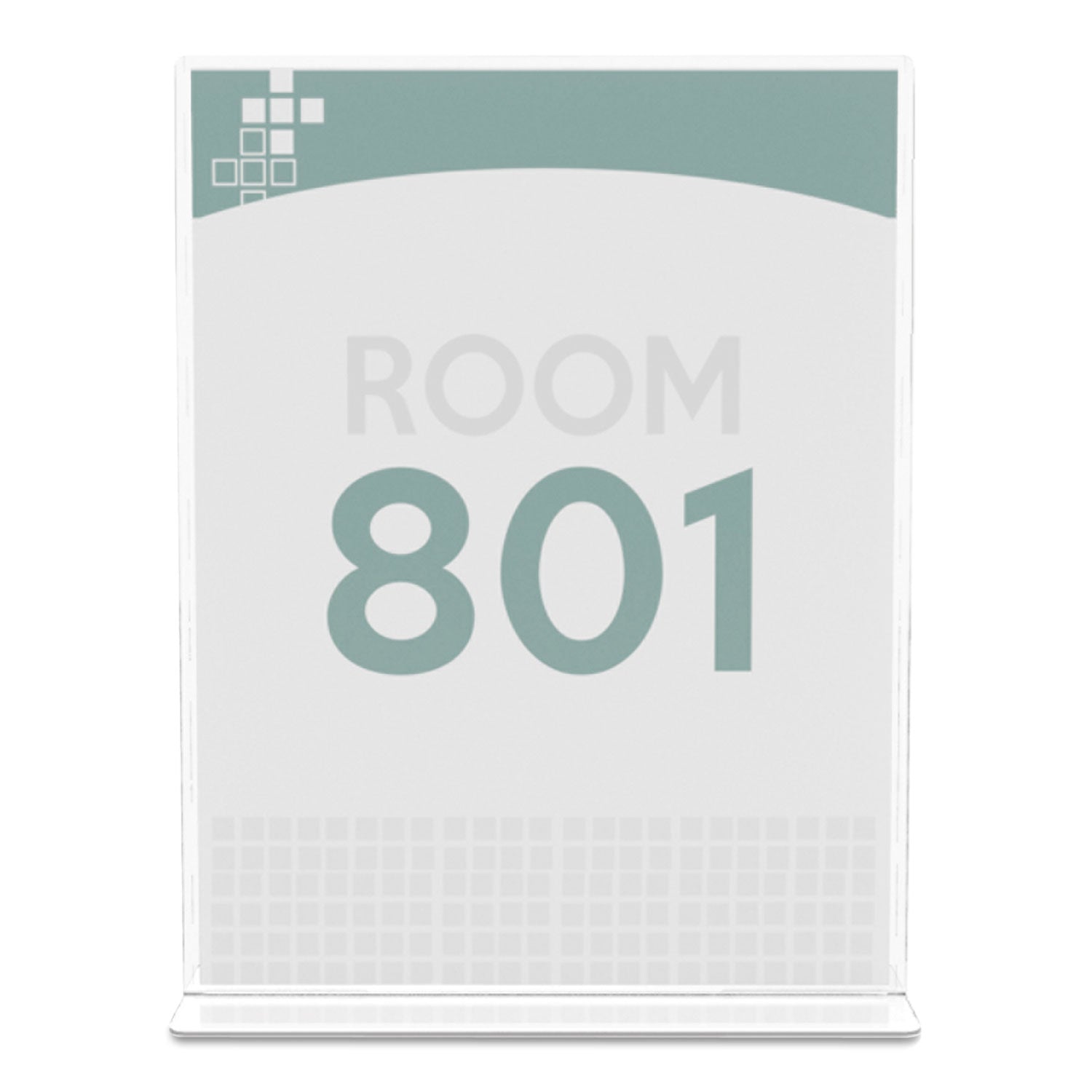 Support 8.50" x 11" Media - Plastic - Clear - 1 Each