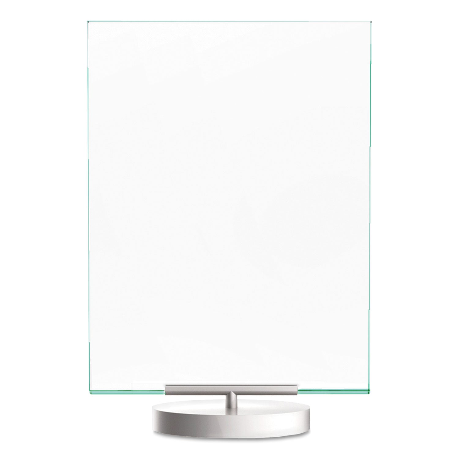 Support 8.50" x 11" Media - Vertical - 12" Height x 8.6" Width x 1.9" Depth - Plastic - Silver, Green Tint, Clear - 1 Each