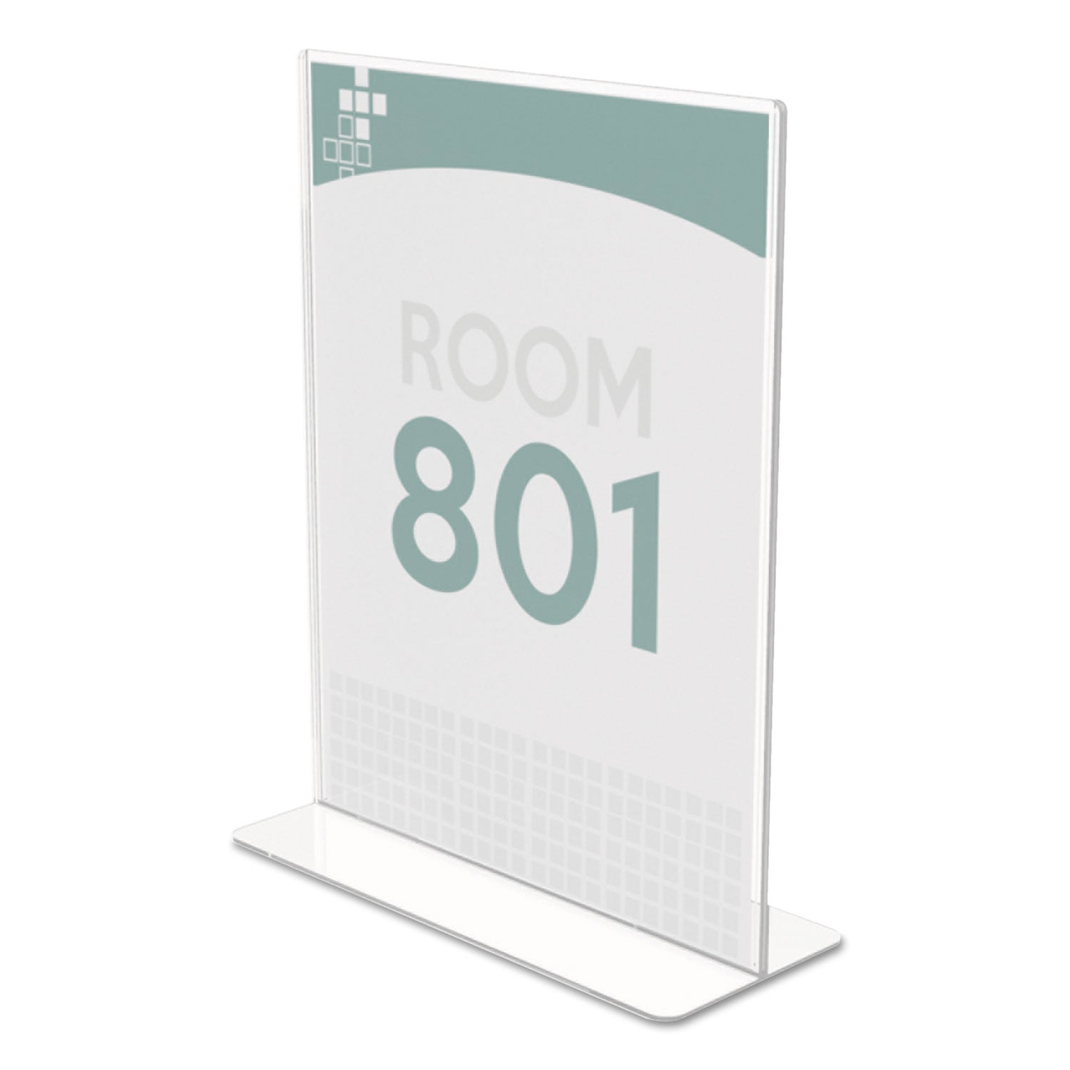 Support 8.50" x 11" Media - Plastic - Clear - 1 Each