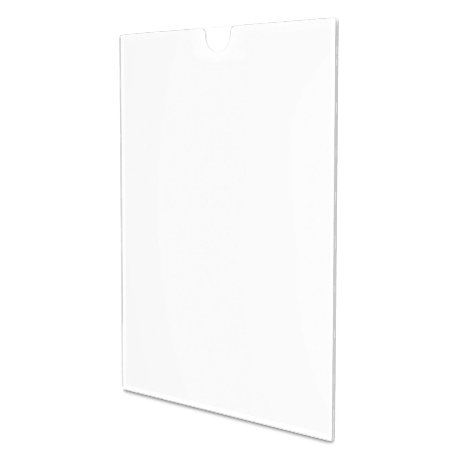 Superior Image Cubicle Sign Holder, 8.5 x 11 Insert, Clear