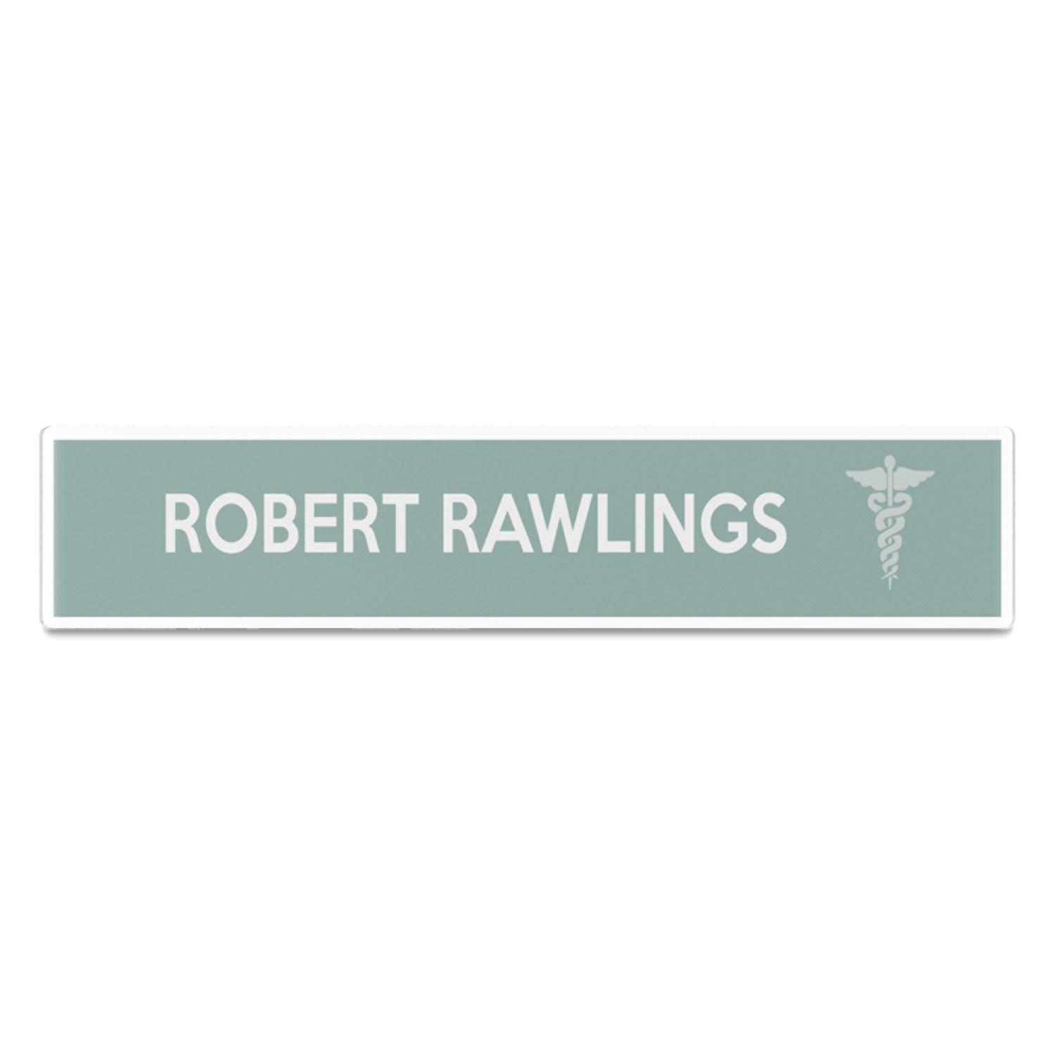 8.5" Width x 2" Height - Rectangular Shape - Wall Mountable - Insertable, Magnetic - Plastic - Clear, Clear - 1 Each