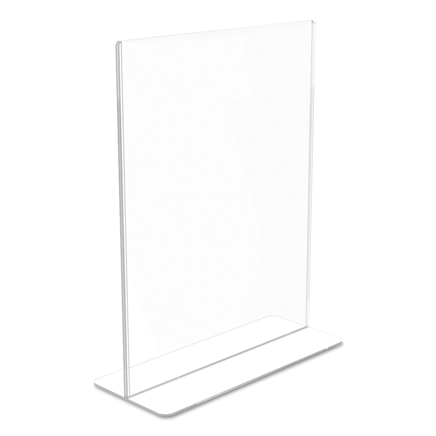 Support 8.50" x 11" Media - Plastic - Clear - 1 Each