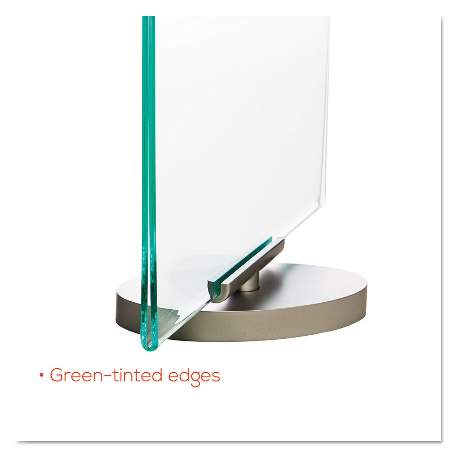 Support 8.50" x 11" Media - Vertical - 12" Height x 8.6" Width x 1.9" Depth - Plastic - Silver, Green Tint, Clear - 1 Each