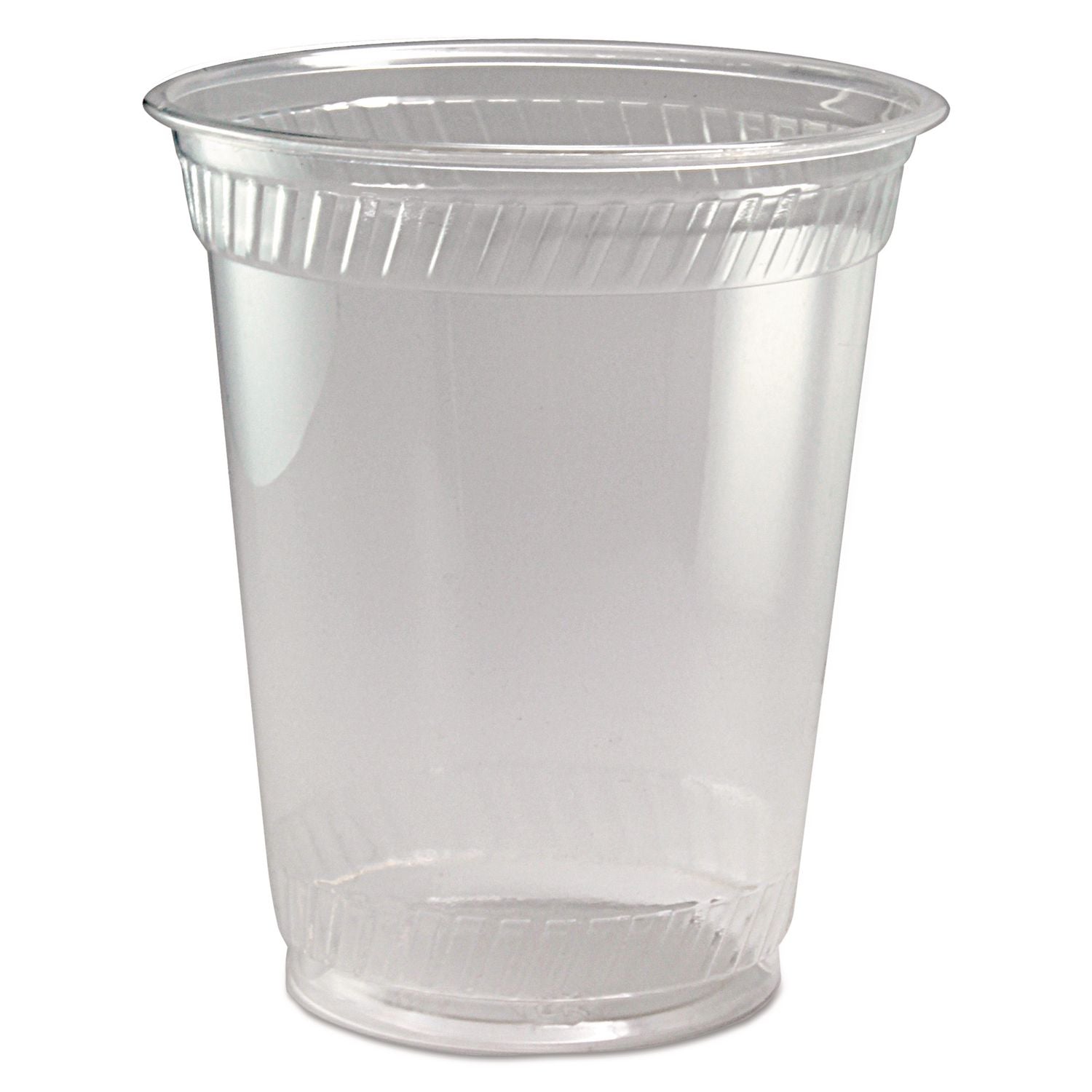Kal-Clear PET Cold Drink Cups, Squat, 12 oz to 14 oz, Plastic, Clear, 50/Sleeve, 20 Sleeves/Carton