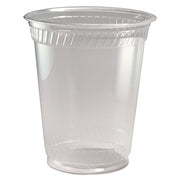 Kal-Clear PET Cold Drink Cups, Squat, 12 oz to 14 oz, Plastic, Clear, 50/Sleeve, 20 Sleeves/Carton