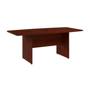 Bush Business Furniture 72-inch Office Conference Table with Wood Base in Hansen Cherry - 71.54" Width x 35.98" Depth x 28.65" Height