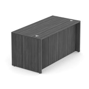 OfficeSource Laminate Desk Shell - 60"W x 30"D - Coastal Gray