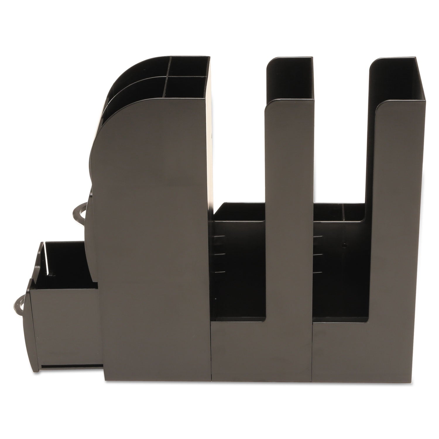 16 x Coffee/Tea Pod - 2 Drawer(s) - 12" Height x 6.50" Width x 11.75" Depth - Compact - Black - 1 Each