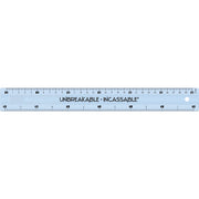 Helix  HLX245649  Unbreakable Ruler  10 / Box  Clear