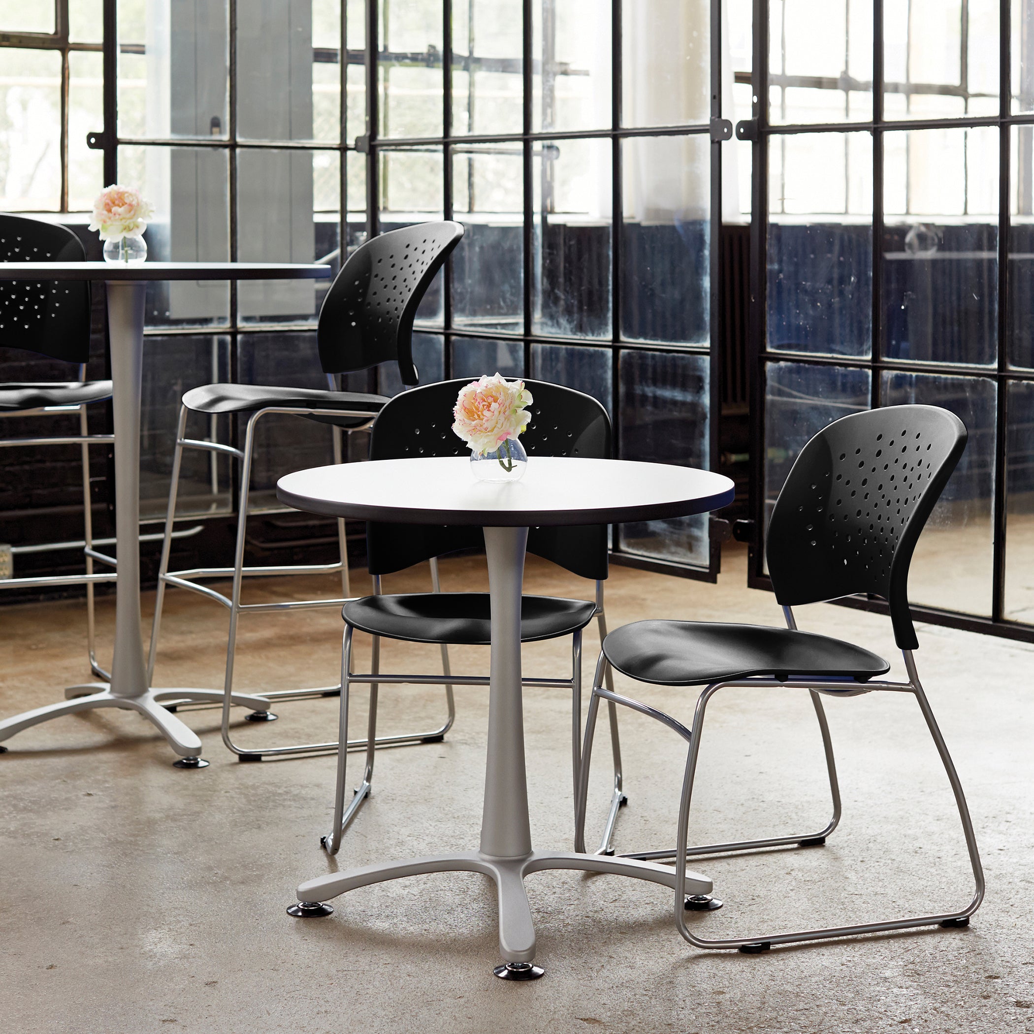Reve Bistro Height Plastic Bl