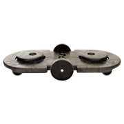BRUTE Tandem Dolly, Two-Container, 300 lb Capacity, 20.25w x 45d x 8h, Black