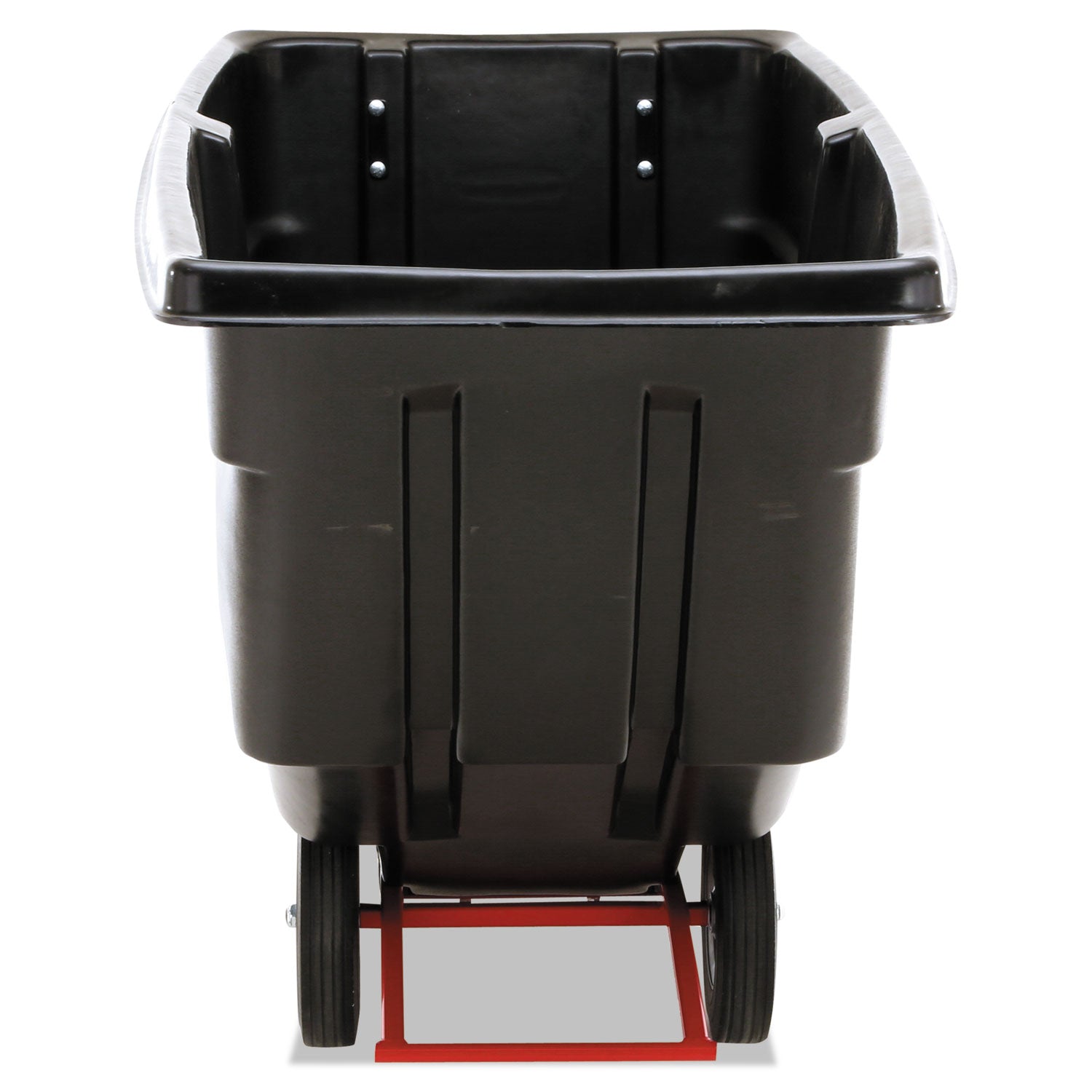 1 cu yd BRUTE Rotomolded Tilt Truck, 850 lb Capacity, Black