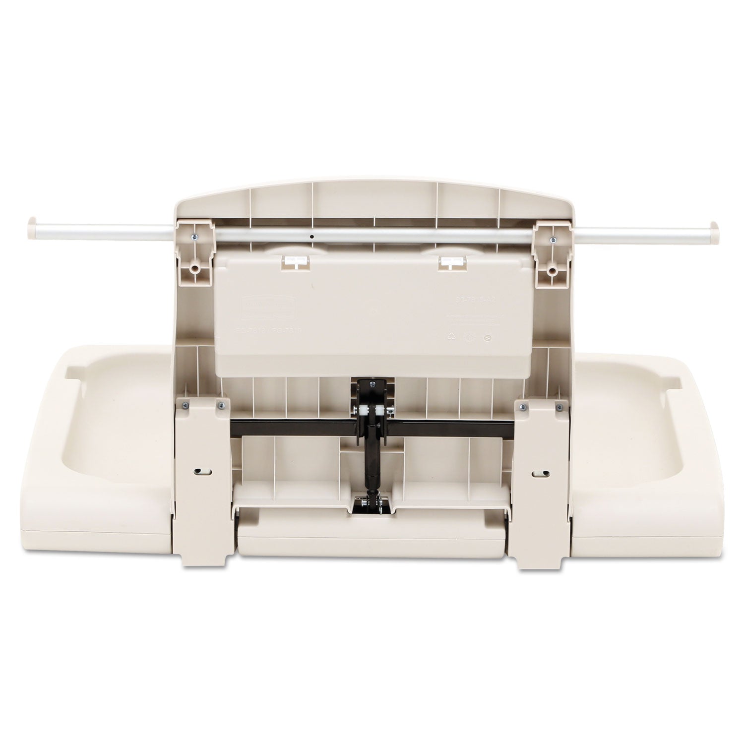 Rectangle Top - 50 lb Capacity - 21.50" Table Top Length x 4" Table Top Width - 33.25" Height - Assembly Required - Beige - 1 Each