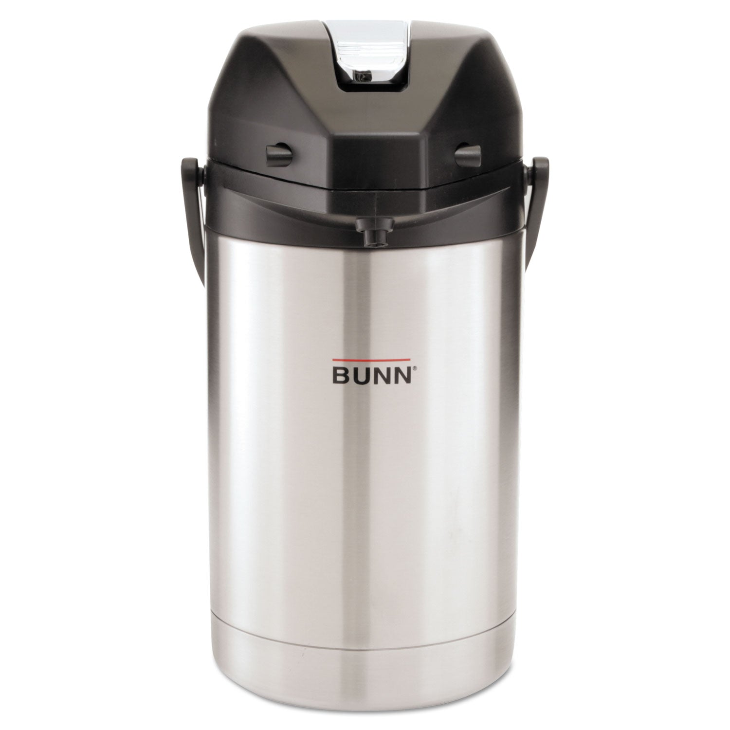 2.5 Liter Lever Action Airpot, Stainless Steel/Black