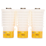 Rubbermaid Commercial TCell Dispenser Fragrance Refill - 6000 ft³ - Citrus - 60 Day - Odor Neutralizer, VOC-free, Recyclable - 1 Each