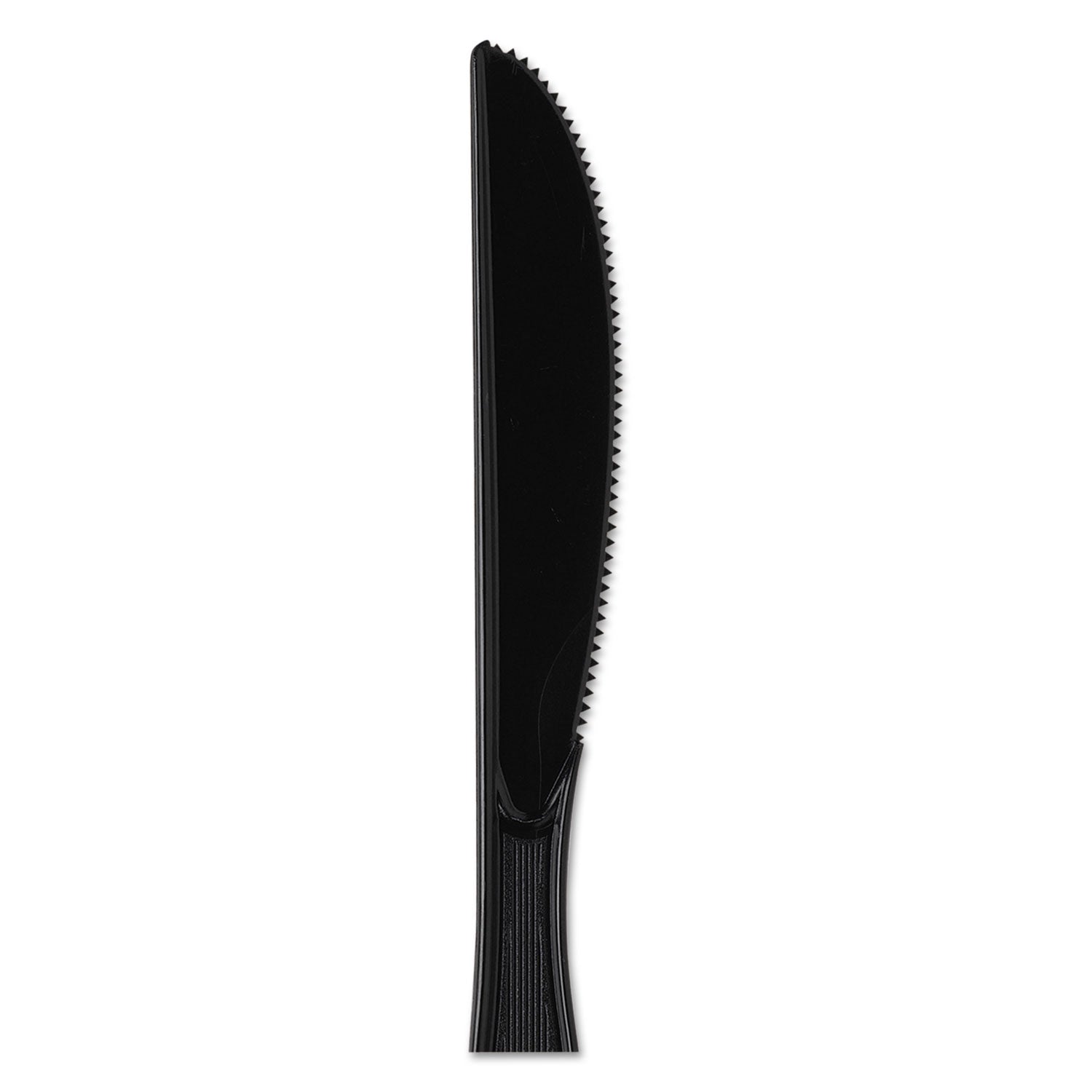 Dixie Medium-weight Disposable Knives by GP Pro - Black - 1 Carton