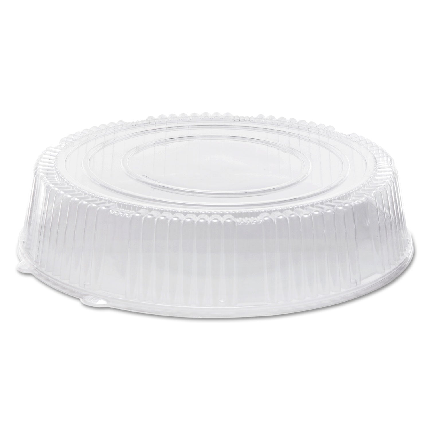 Caterline Dome Lids, 18" Diameter x 3.63" h, Clear, Plastic, 25/Carton