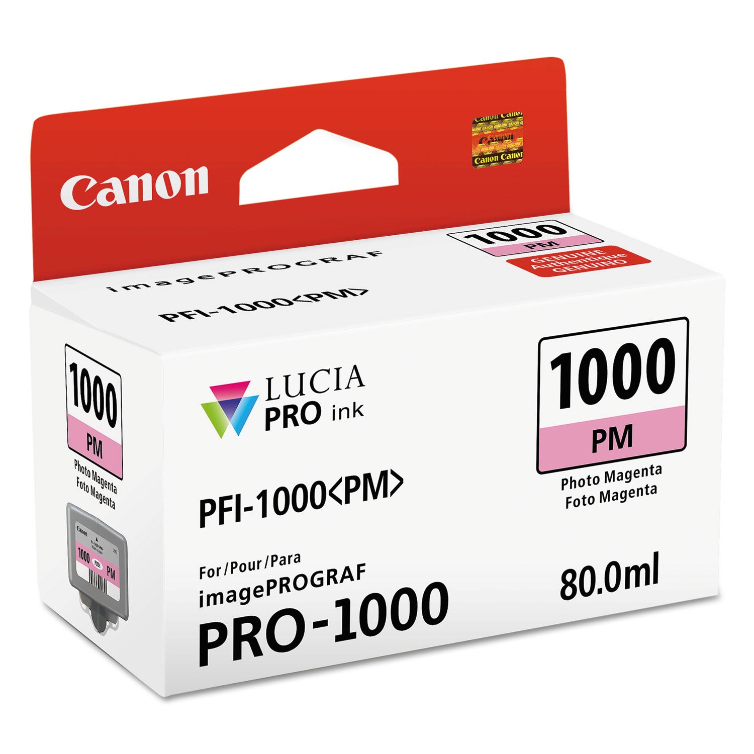 0551c002 (pfi-1000) Lucia Pro Ink, Photo Magenta