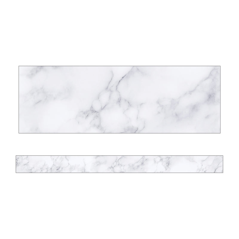 Carson Dellosa Education CD-108424 Simply Boho Marble Straight Borders for Grade PK-8  Multi Color