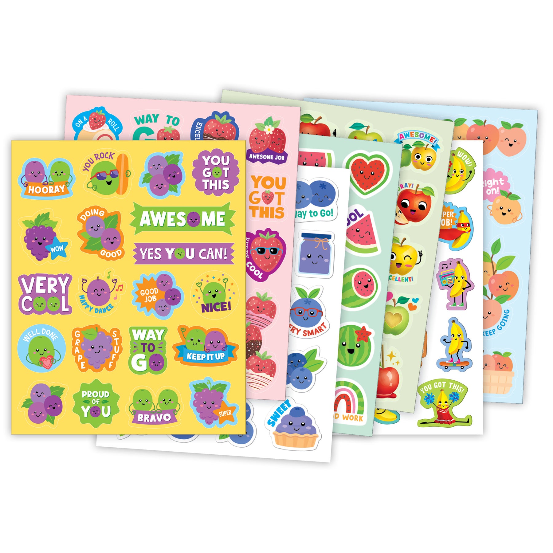 Fruit Pop Smelly Stickers Variety Pack