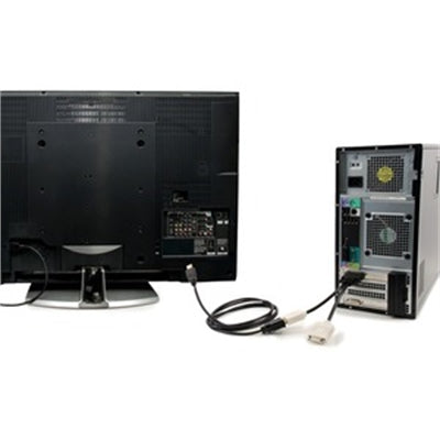 C2G 24910 HDMI to Single-Link DVI-D Computer to TV Cable (6 Feet, 1.82 Meters)