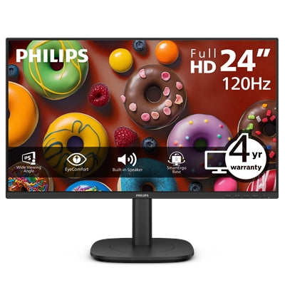 PHILIPS 24B2N3200J - 24 inch Monitor, LED, FHD, VGA, DP, HDMI, USB-Hub, 4 Year Manufacturer Warranty - 24&amp;quot;