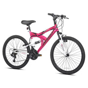 24" Shogun Rock Mountain,Cranberry/White
