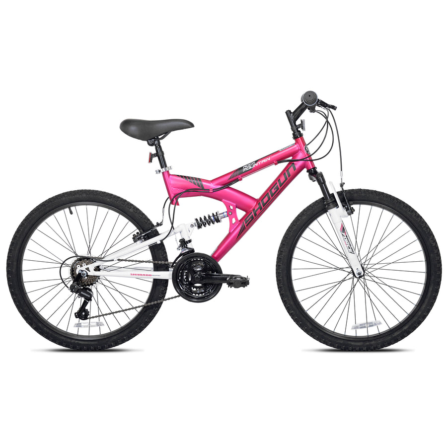 24" Shogun Rock Mountain,Cranberry/White