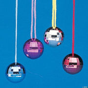 Disco Ball Necklace Assortment - 12 Pieces