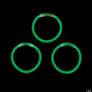 Green Glow Bracelets - 50 Pieces