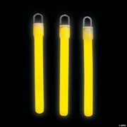 4" Yellow Lightsticks - 12 Pieces