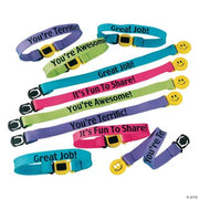 Friendship Club Encouragement Bracelets - 12 Pieces