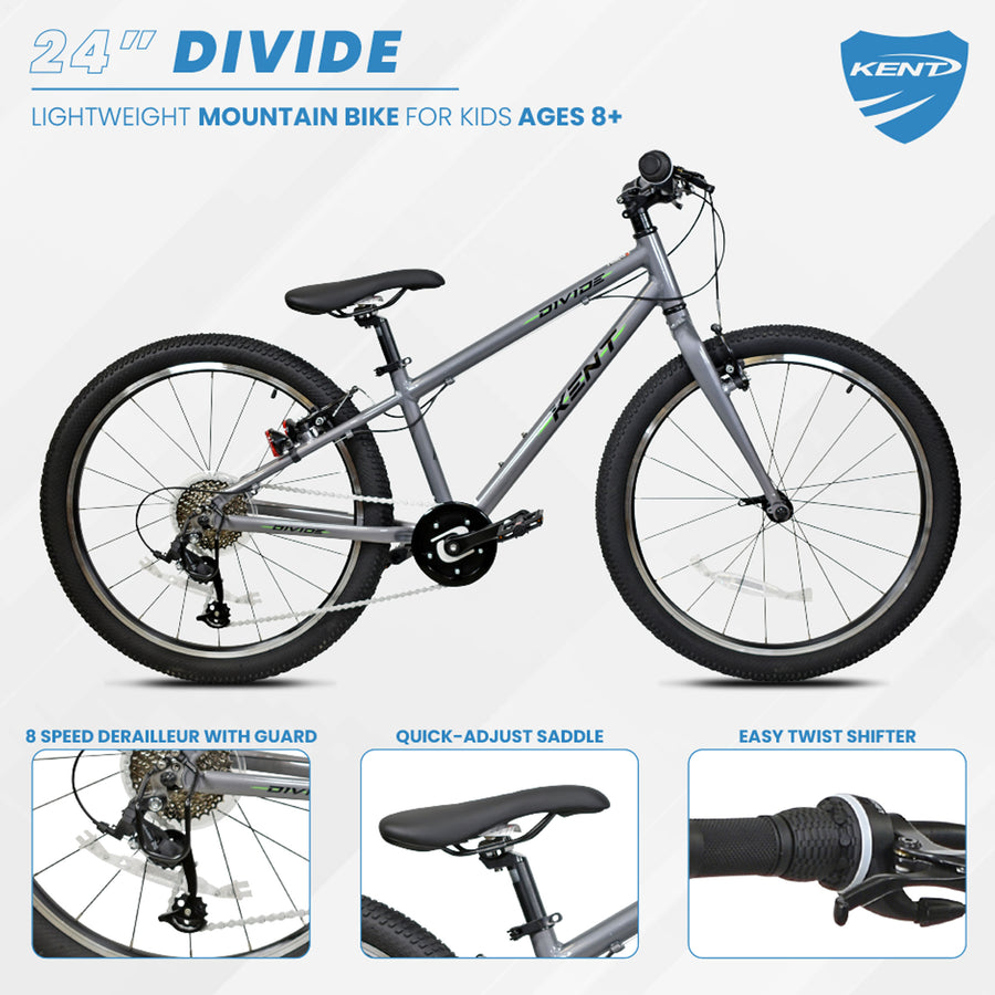 24" Kent Divide,Grey