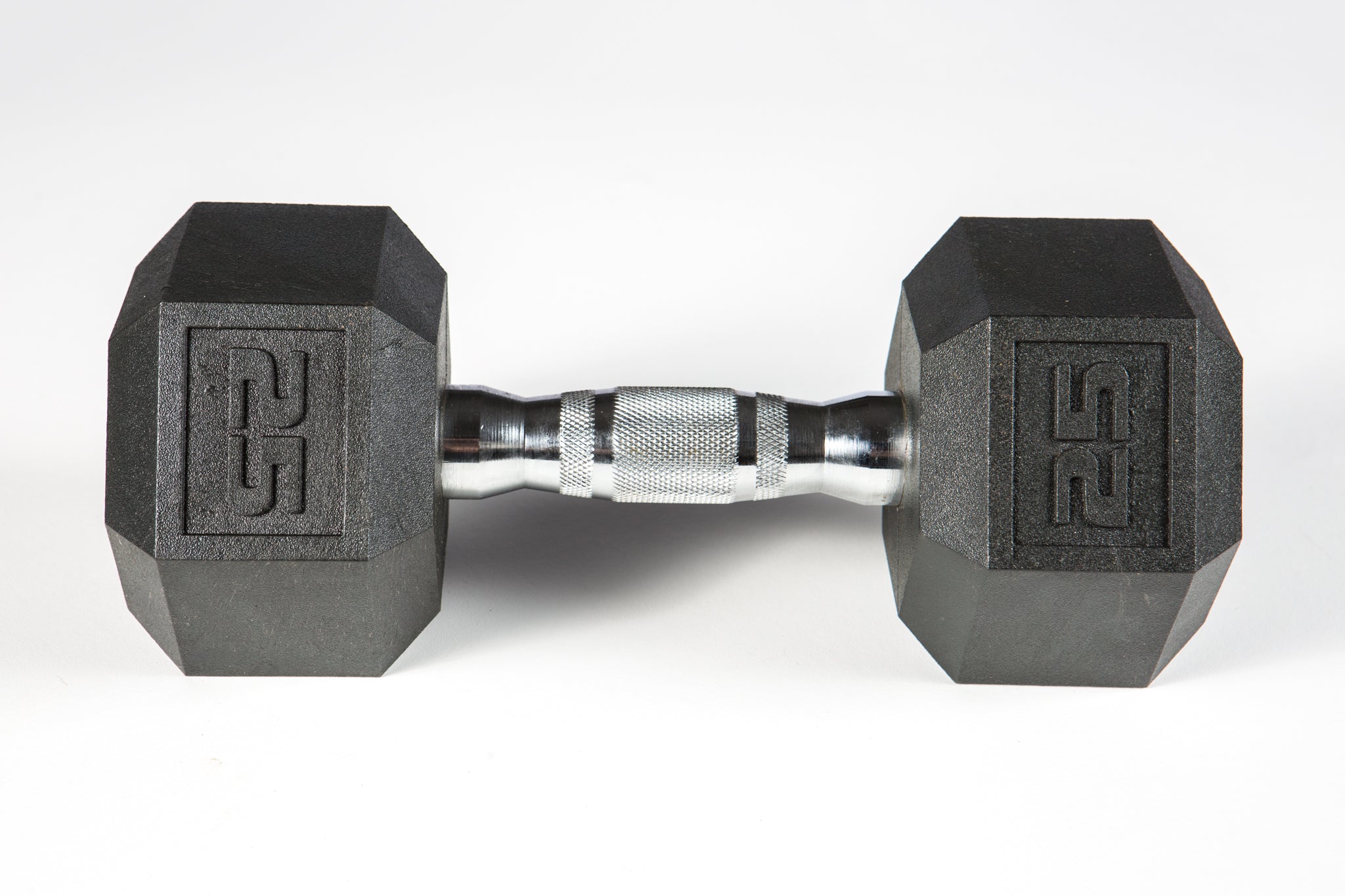 25 LB YORK Premium PVC Hex Dumbbells