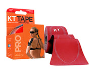 KT TAPE PRO, Precut 10" Strip (20 each), Rage Red