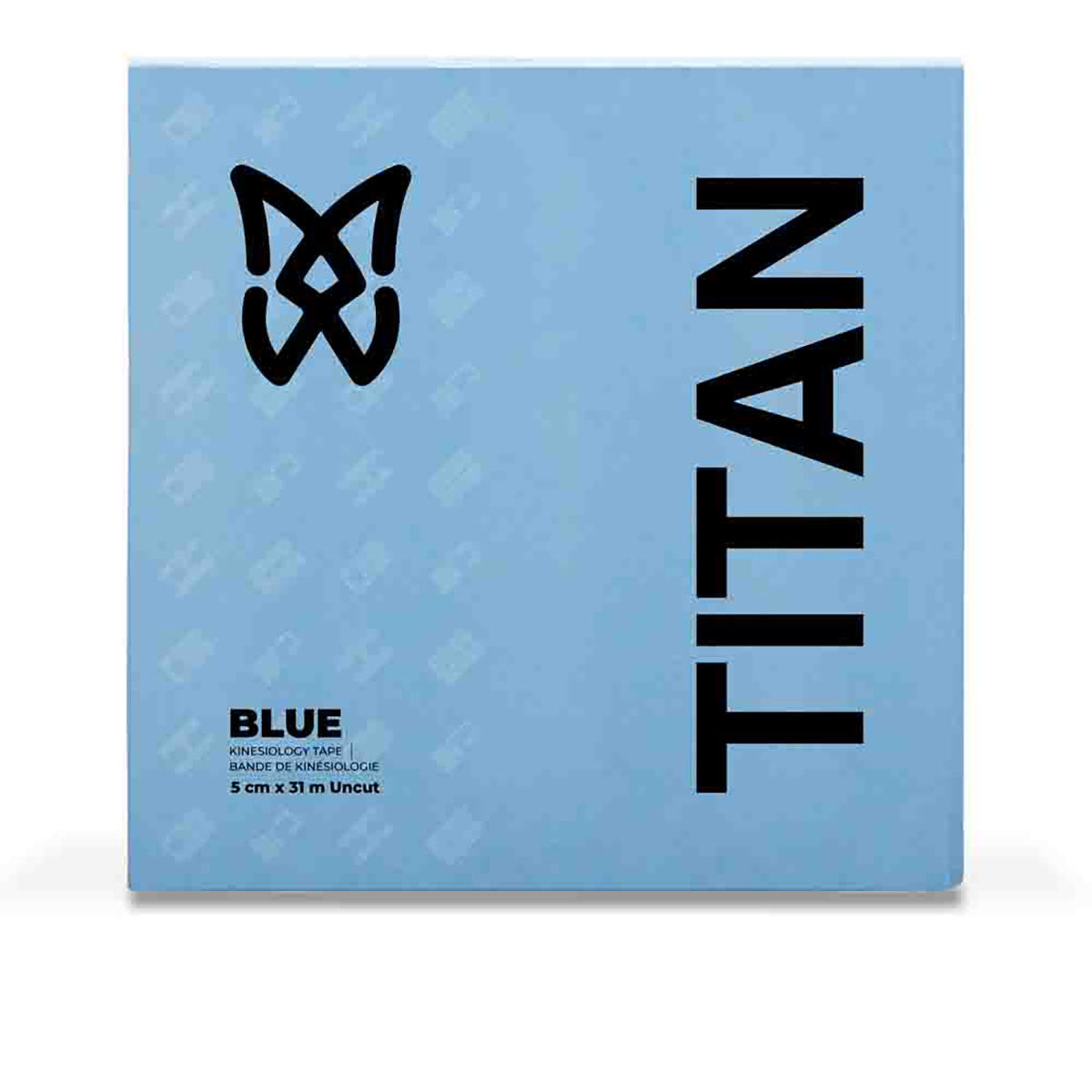 SpiderTech Kinesiology Tape, Titan Roll, 2" x 103', Blue, Each