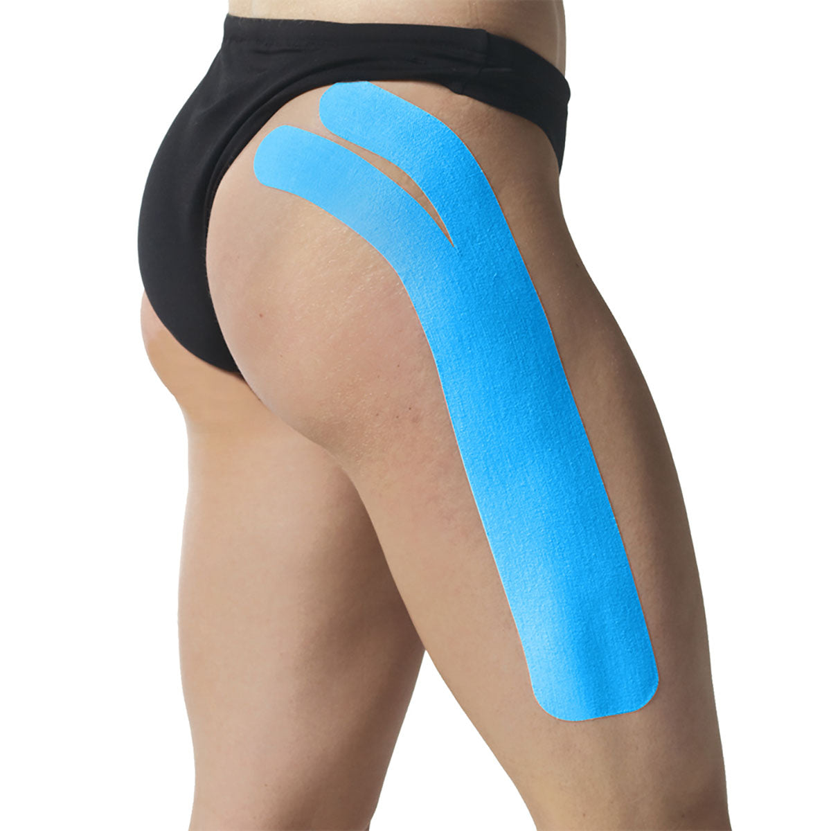 SpiderTech Pro-Cut Kinesiology Tape, Hip, Blue, Pack of 10
